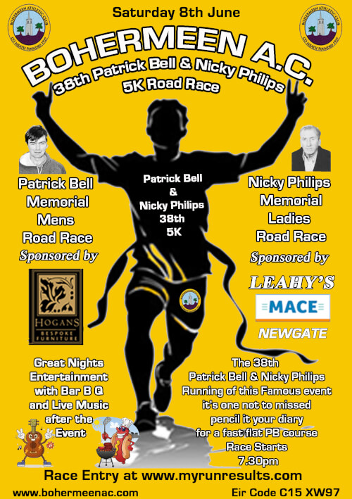 Patrick Bell & Nicky Philips 5K Bohermeen AC